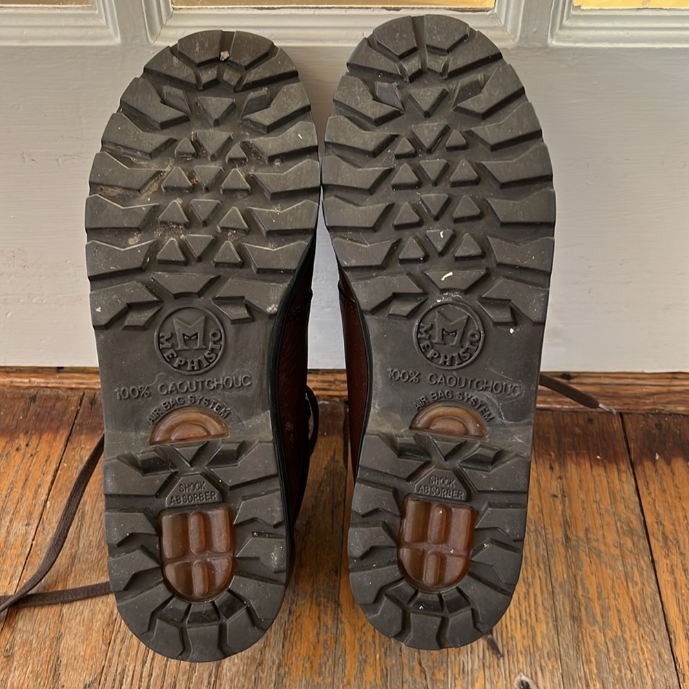 Mephisto brown leather boot - Picture 7 of 10